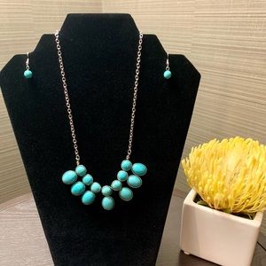 Environmental impact necklace/earrings